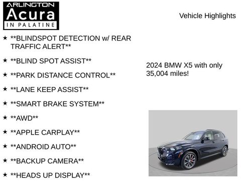 Used 2024 BMW X5 M60i AWD/4WD image 8