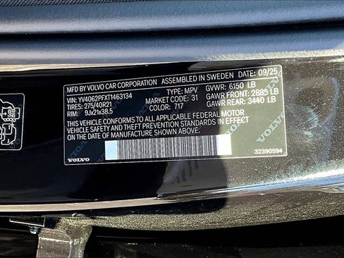 New 2026 Volvo XC90 B6 Ultra image 8