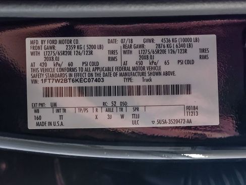 Used 2019 Ford F250 Limited w/ FX4 Off-Road Package image 66