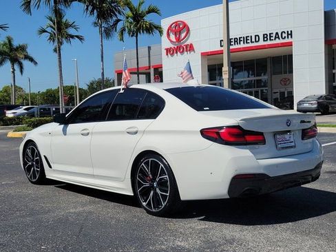 Used 2021 BMW 530i w/ M Sport Package RWD image 3
