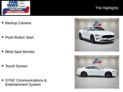 Used 2019 Ford Mustang Coupe w/ Equipment Group 101A RWD image 2
