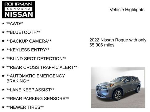 Certified 2022 Nissan Rogue SV image 7
