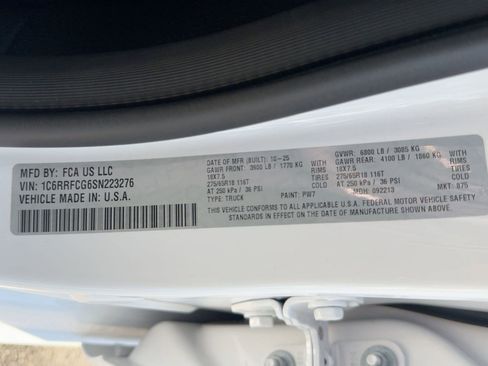 New 2025 RAM 1500 Tradesman image 19