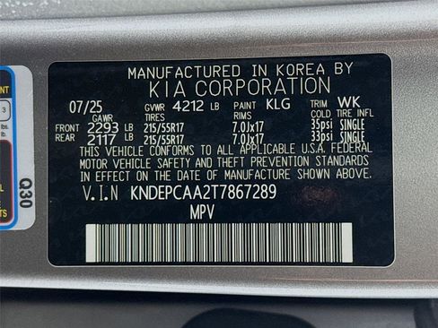 Certified 2026 Kia Seltos LX AWD/4WD image 30