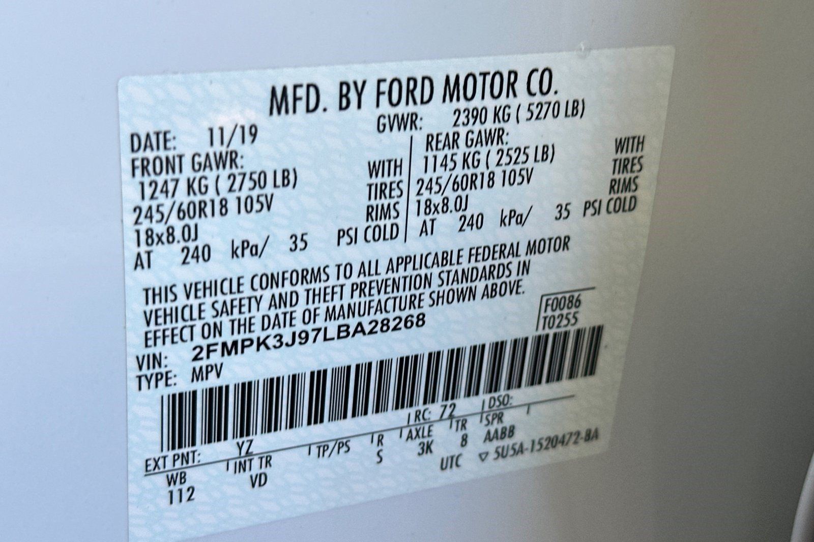 Used 2020 Ford Edge SEL w/ Convenience Package FWD image 40