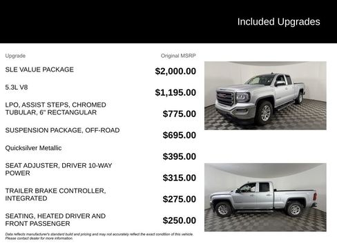Used 2018 GMC Sierra 1500 SLE w/ SLE Value Package AWD/4WD image 6