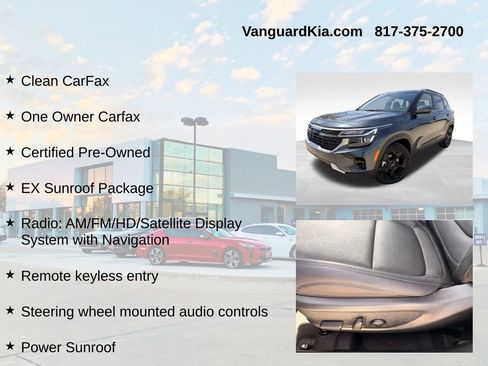 Certified 2026 Kia Seltos EX w/ EX Sunroof Package image 6