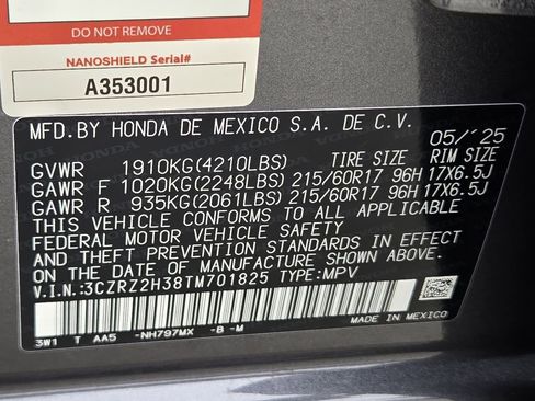 Certified 2026 Honda HR-V LX image 31
