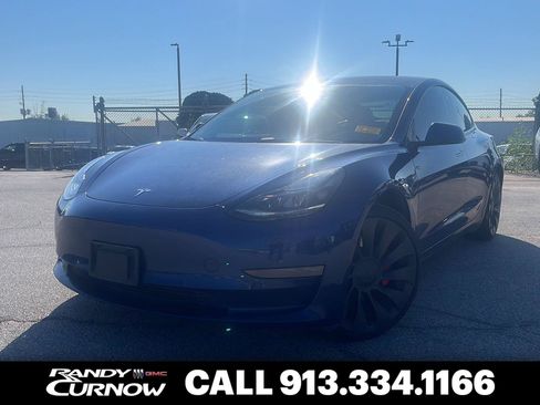 Used 2023 Tesla Model 3 Performance AWD/4WD image 1