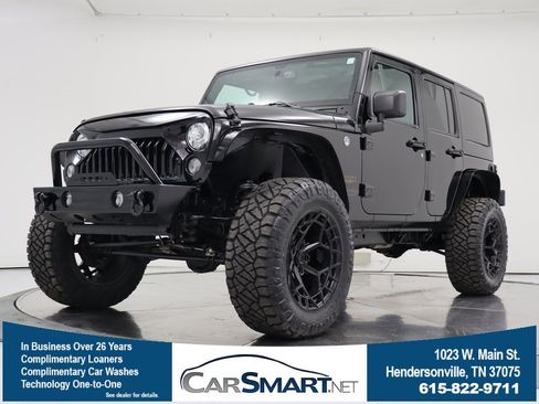 Used 2018 Jeep Wrangler Unlimited Sahara image 1
