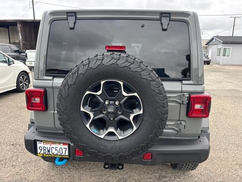 Used 2022 Jeep Wrangler Unlimited Rubicon 4xe w/ Steel Bumper Group AWD/4WD image 6