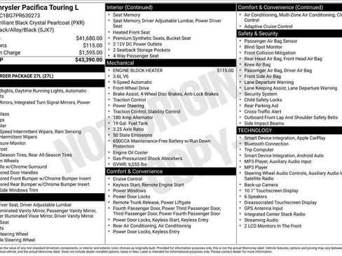 Used 2023 Chrysler Pacifica Touring-L FWD image 2