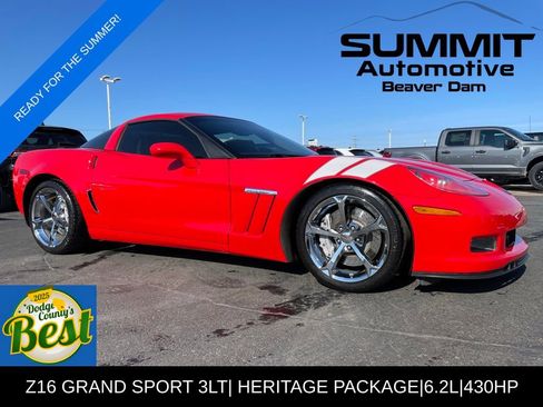 Used 2010 Chevrolet Corvette Grand Sport w/ Preferred Equipment Group RWD image 1