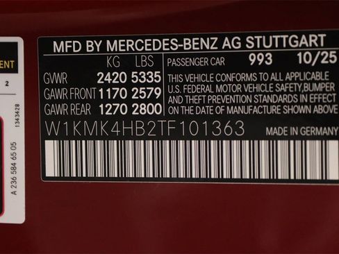 New 2026 Mercedes-Benz CLE 300 4MATIC Cabriolet image 14