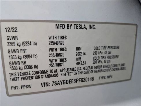 Used 2023 Tesla Model Y Long Range AWD/4WD image 25