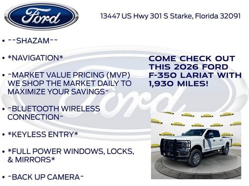 New 2026 Ford F350 Lariat w/ Lariat Ultimate Package AWD/4WD image 5