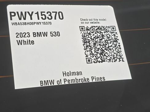 Certified 2023 BMW 530i w/ Premium Package RWD image 29