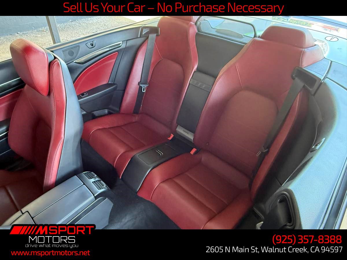Used 2015 Mercedes-Benz E 400 Cabriolet w/ Premium 1 Package image 12