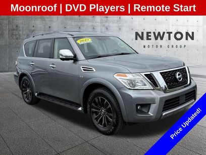 Used 2019 Nissan Armada Platinum w/ Captain's Chairs Package