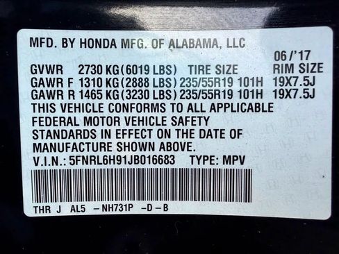 Used 2018 Honda Odyssey Elite image 30