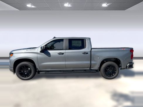 New 2026 Chevrolet Silverado 1500 Custom w/ LPO, Dark Essentials Package RWD image 2