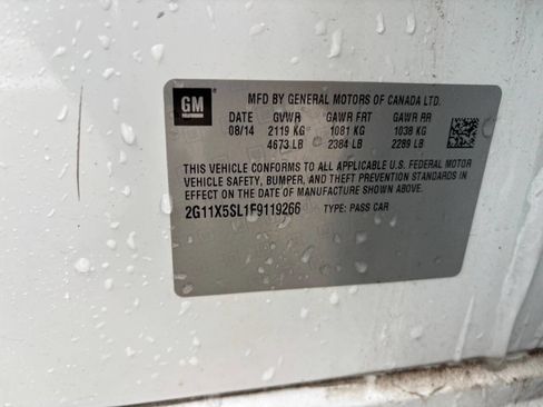 Used 2015 Chevrolet Impala LS image 10