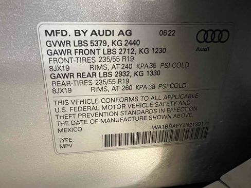 Used 2022 Audi Q5 2.0T Premium Plus AWD/4WD image 13