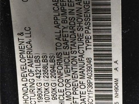 Certified 2023 Honda Accord EX image 31