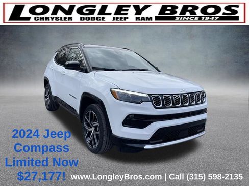 Used 2024 Jeep Compass Limited w/ Elite Group AWD/4WD image 1