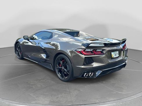 Used 2021 Chevrolet Corvette Stingray Premium Conv w/ Chrome Exterior Badge Package RWD image 3
