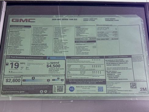 New 2026 GMC Sierra 1500 SLE w/ Preferred Package image 20