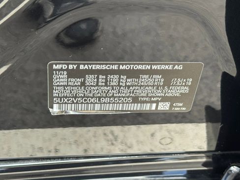 Used 2020 BMW X4 M40i w/ Executive Package AWD/4WD image 50