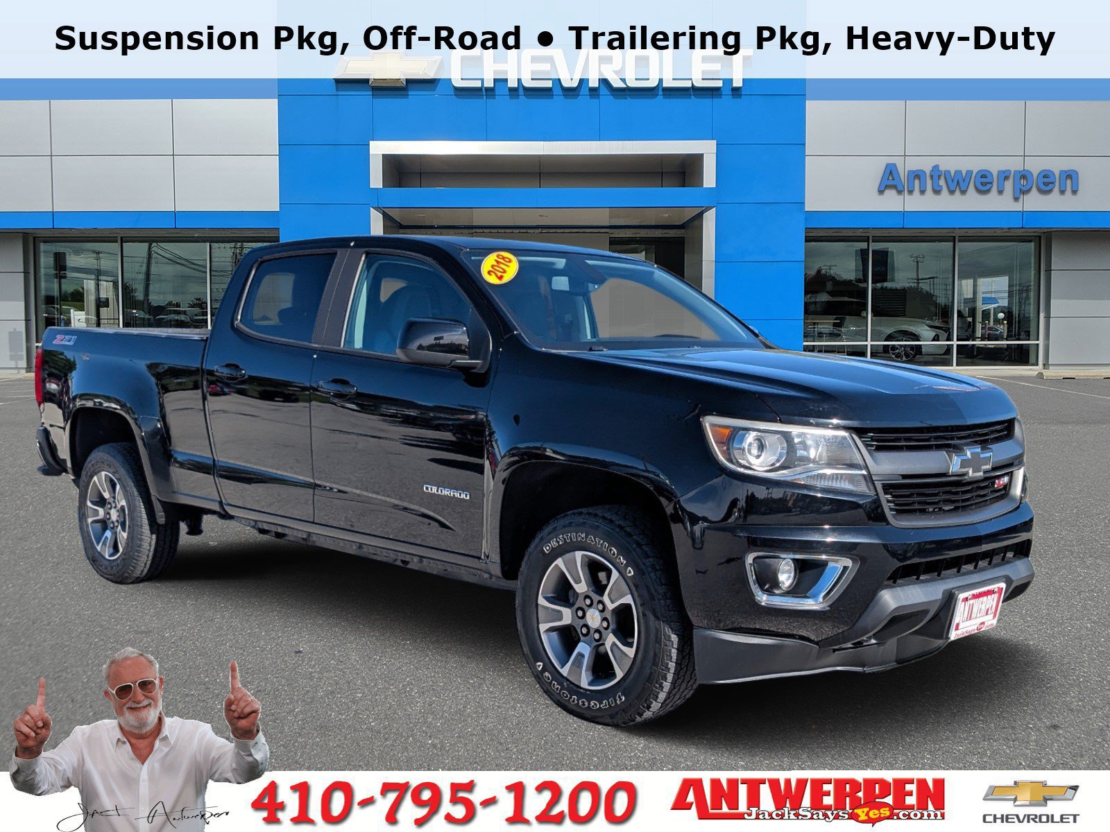 Used 2018 Chevrolet Colorado Z71 AWD/4WD image 1