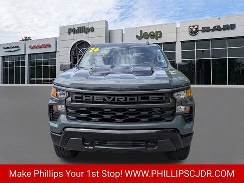 Used 2026 Chevrolet Silverado 1500 Custom Trail Boss w/ Turbomax Blackout Package AWD/4WD image 8