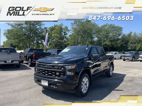 Certified 2023 Chevrolet Silverado 1500 Custom AWD/4WD image 1