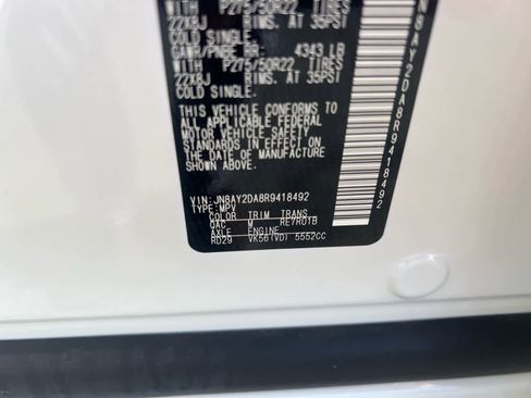 Certified 2024 Nissan Armada Platinum w/ Captain's Chairs Package image 18