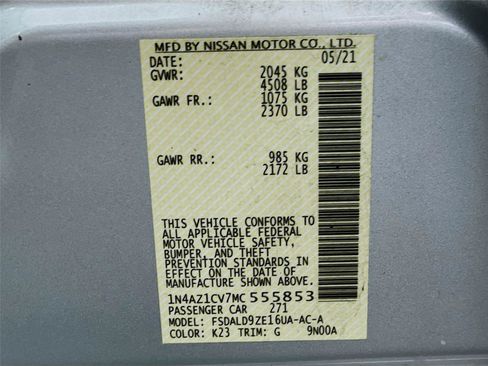 Used 2021 Nissan Leaf SV FWD image 34