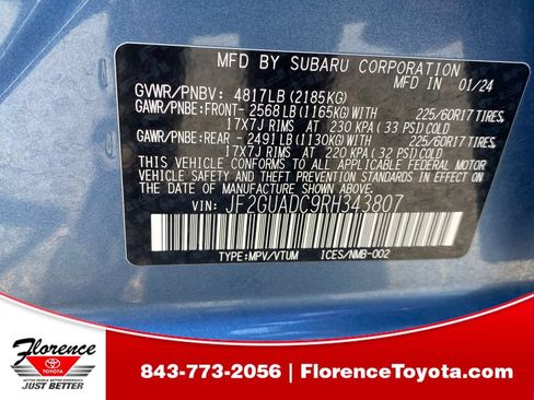 Used 2024 Subaru Crosstrek 2.0i Premium AWD/4WD image 22