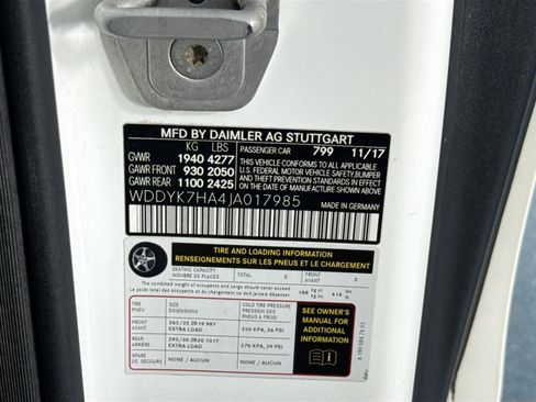 Used 2018 Mercedes-Benz AMG GT Roadster image 30