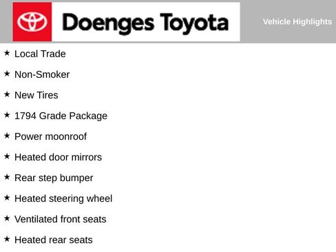 Used 2022 Toyota Tundra 1794 Edition w/ Advanced Package image 5