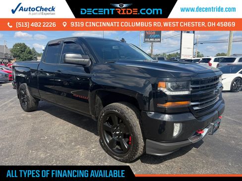 Used 2018 Chevrolet Silverado 1500 LT w/ Redline Edition AWD/4WD image 1