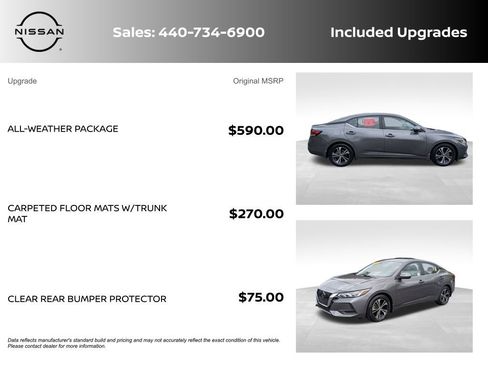 Certified 2023 Nissan Sentra SV w/ All-Weather Package FWD image 8