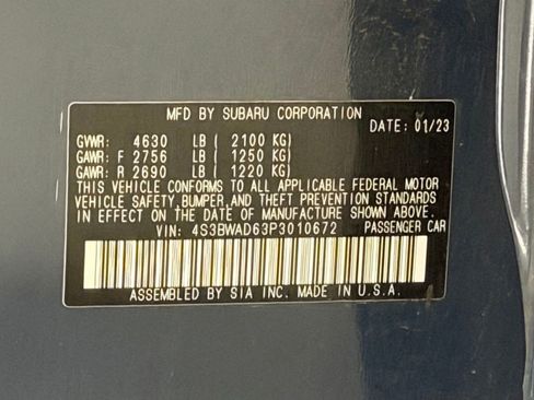 Used 2023 Subaru Legacy Premium AWD/4WD image 25