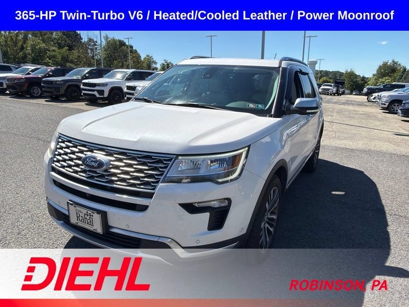 Used 2018 Ford Explorer Platinum AWD/4WD image 2