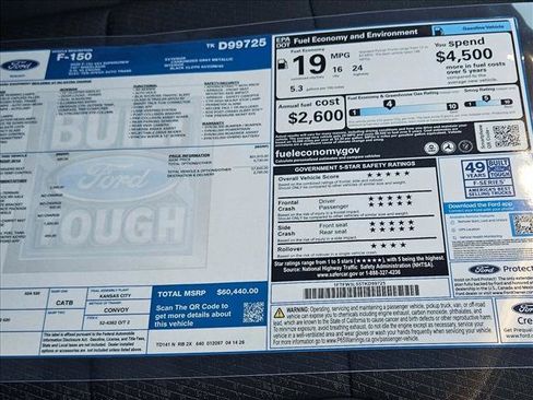 New 2026 Ford F150 XLT w/ FX4 Off-Road Package AWD/4WD image 18