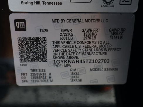 New 2026 Cadillac XT5 Luxury image 26