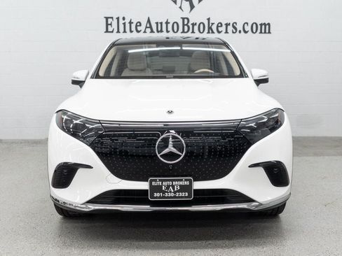Used 2023 Mercedes-Benz EQS 450+ 4MATIC SUV w/ Acoustic Comfort Package image 3