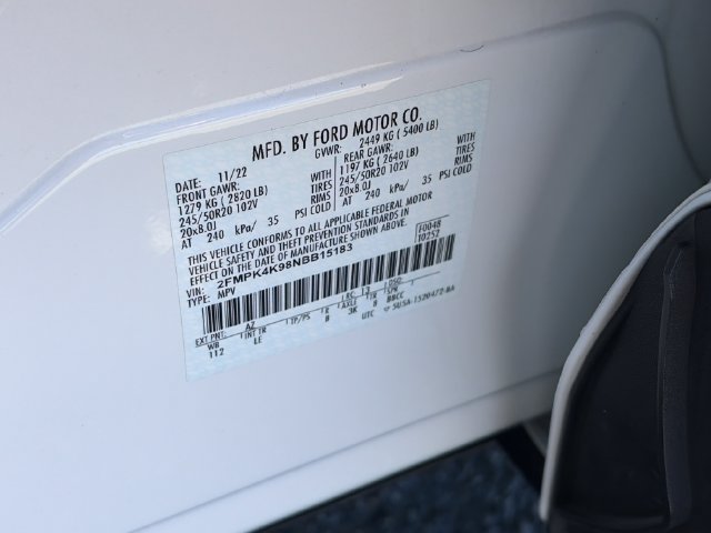 Used 2022 Ford Edge Titanium AWD/4WD image 27