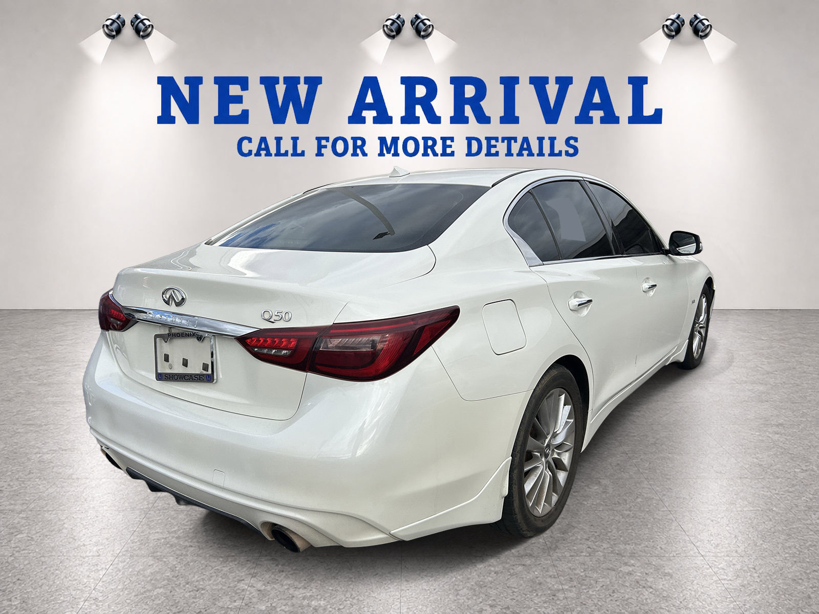 Used 2018 INFINITI Q50 Luxe w/ Cargo Package (L95) RWD image 5