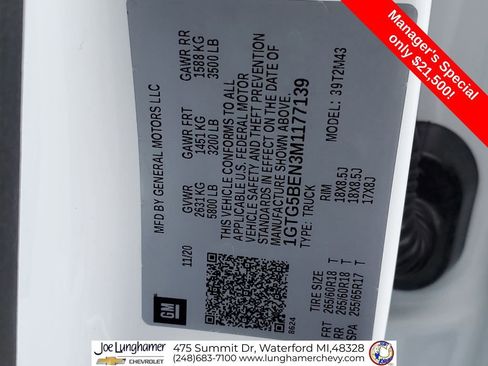 Used 2021 GMC Canyon Elevation Standard w/ Convenience Package image 33